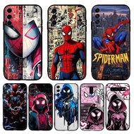 Mobile phone black case Spider Man (Z-10) for Samsung J4 J6 J8 Plus or Prime J2 J5 J7 Prime Core J73