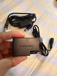 Canon LP-E17 假電池 連續電源 dummy battery kit with USB