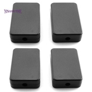 Electrical Junction Box 4PCS Electric Plastic Black Waterproof Project Junction Case 2.16X1.38X0.59 