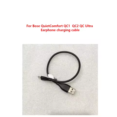 Original spare parts For Bose QuietComfort QC1 QC2 QC Ultra Earphone charging cable Earplug cover Ty