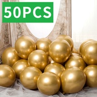 laglacebeauty - 金屬金色氣球 10吋(50個)