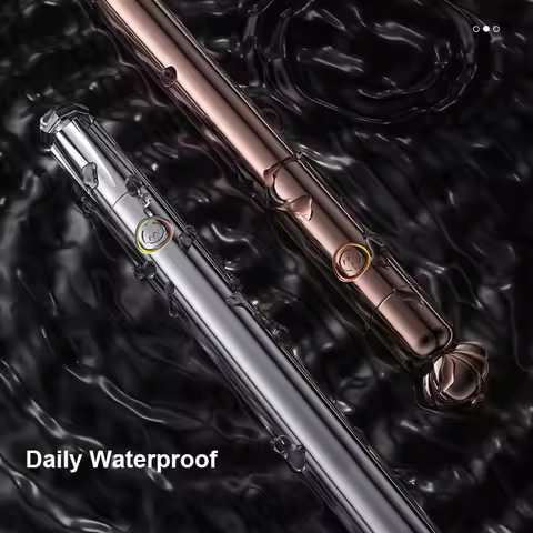 1pcs Gold Silver Stick Portable Massage Vibrates Relax Body Waterproof Mute Washable Easy To Store F