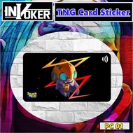 Dota 2 Tinker - Touch n Go Card Sticker Cover (Waterproof, High Quality) ,TNG CARD / Dota Hero / TNG