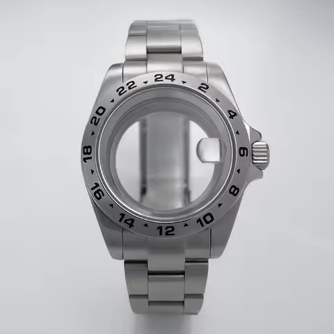 40mm Explore 2 Nh35 Case Stainless Steel Sapphire Glass Replacement Part 28.5mm Dial Fit Nh34 Nh35 N