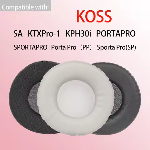 KPH30i Earpads for KOSS PORTAPRO / SPORTAPRO Headphones SA KTXPro-1 Ear Cushions Replacement Porta /