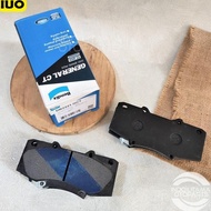 Brake Pads Fortuner VNT Hilux 2012 BENDIX Brake Pad DB 2221 GCT