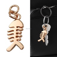 CH* Fashionable Fishbone Pendant Multipurpose Bag Jewelry Decoration Accessory