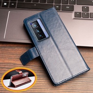 Flip Wallet Leather Phone Case for Vivo X70 V2133A V2104 Kickstand Case Card Holders Shockproof TPU 