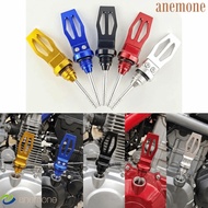 ANEMONE Motorcycle Engine Oil Dipstick, Universal CNC Precision Motorcycle Oil Level Dipstick, Profe