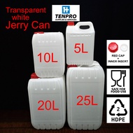 [NEW] 5L 5 Liter Jerry Can, Plastic Bottle, HDPE Container, Water Tank, Tong Air Drum, Bekas Minuman