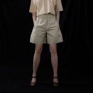 水洗牛仔寬短褲