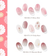 Xiaohongshu Recommended Ohora Gel Nail Stickers Korean Girl Group LE SSERAFIM Manicure DIY Ohora Nai