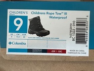 Columbia Children's Rope Tow III 防水雪靴 14cm