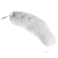 การเลียนแบบ Fox Tail Fur Pendant Keychain Furry Handbag อุปกรณ์พวงกุญแจจี้ JS-032-TH