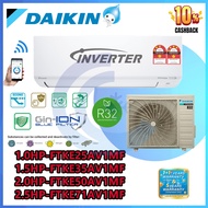 DAIKIN 1HP - 2.5HP R32 WIFI Inverter Air Cond (FTKE) FTKE25AV1MF FTKE35A FTKE50A FTKE71A