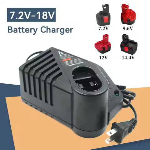 For Bosch 7.2V/GSR9.6/12V/14.4V Fast Battery Charger Adapter NI-MH NI-CD AL1411DV GSR7 2-2 GSR9 6-2 