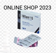 MILAM 15MG MIDOLAM 15 MG VITAMIN 1 PAPAN 10 TABLETS 5 PAPAN 50 TABLETS 10 PAPAN 100 TABLETS..