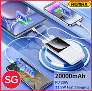 REMAX RPP-623 Large Capacity Fast Charging Power Banks 20000Mah Power Bank Portable Fligth Friendly