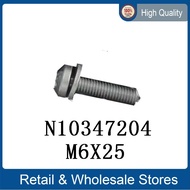 N10347204 N 103 472 04 M6X25 Oil pan mounting screws bolt FOR VW 6X25 6*25 M6X25mm M6*25mm M6*25