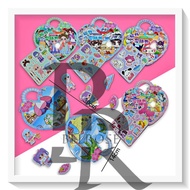 LUXSCENT DIY Sticker Book, Dress Up Book, DIY Sticker Book/ Cute Vintage Sticker Dress Up Book