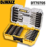 Dewalt DT70705 40 Piece Impact Screwdriver Bit Set With Tough Case Fits TStak Caddy Drill Driver Bit