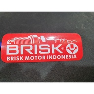 Brisk OFFICIAL SPARK PLUG STICKERS