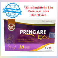 Prencare Extra viên uống bổ sung sắt acid folic DHA và các vitamin khoáng chất cho bầu (H/30v)