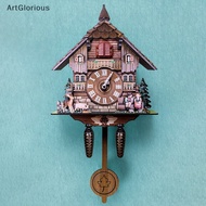 AG Cuckoo Clock Wall Clock Handicraft Vintage  Cuckoo Tree House Clock SG