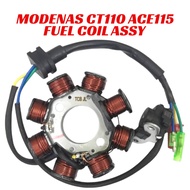 Modenas CT110 CT 110 ACE115 ACE 115 Fuel Coil Assy Startor Coil Assy Magnet Koil Assy CT110 ACE115