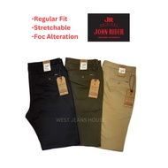 [JOHN RIDERS] MEN'S JEANS COTTON PANTS STRECHABLE REGULAR FIT (933-31185-3/31185-1/31185-2)