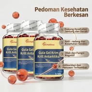AvitaGlow Krill Oil Antarctica 120 Capsules Improves Blood Circulation Omega-3 Astaxanthin