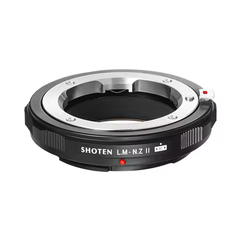 Shoten LM-NZ II E Electronic Adapter with Focus Confirmation for Leica M Mount Lens to Nikon Z Mount