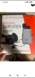 Williams Sound POCKETALK ULTRA 個人擴音器連耳機