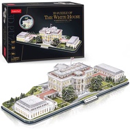 Mô hình giấy 3D CubicFun - Led White House Masterpices L529h