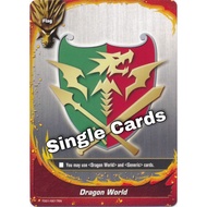 Buddyfight Dragon World Single Cards