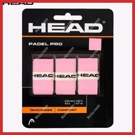 (PADEL) HEAD PADEL OVERGRIP PRO - TACKINESS comfort / HEAD OVERGRIP PADEL (PRO - 3 PCS) - ORIGINAL H
