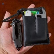 NERV Leather EDC Pocket Organizer Men Handmade Sheath  Holster Pouch Wallet