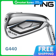 PING | Ping G440 Lightweight Steel 9 Irons (5-Pw Uw 52 56) Awt 3.0 Lite - Stiff Flex 2025 Parallel