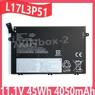 L17L3P51 L17M3P51 L17M3P52 L17C3P51 11.1V 45Wh 4050mAh Laptop Battery For Lenovo ThinkPad E480 E490 