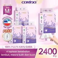 【3Packs】Carina 4 Ply Disposable Soft Facial Tissue Wall Hanging Gantung Tissue East Malaysia avail