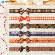 DIGIFOUNDER 3D Retro Artistic Bow-Knot Stickers Scrapbook Tapes Phone Case Collage DIY Decoration Gi