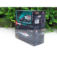 Bburago 1/43 (2022) Mercedes Benz AMG Petronas FORMULA 1 F1 W13 E (#44 LEWIS HAMILTON)(#63 Russell G
