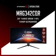 MSI MAG342CQR CURVE ULTRAWIDE GAMING MONITOR | 34 INCH | 144HZ | 1440P