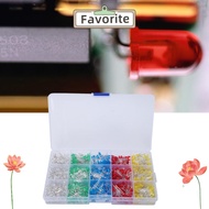 FAVORITEGOODS 1000PCS LED Diode Lights, 3mm Low Voltage LED Light Emitting Diode, Colorful Red/Yello