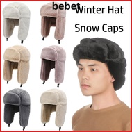 BEBET Bomber Hat Warm Trapper Windproof Winter Hat