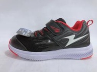 英德鞋坊 ARNOR阿諾 童款活力閃耀超Q彈輕量跑鞋 98002-黑紅 超低直購價390元