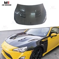 Carbon Fiber TS Style Front Hood Body Kit for Toyota GT86 FT86 ZN6 FR-S BRZ ZC6 2012-2019 Front Engi