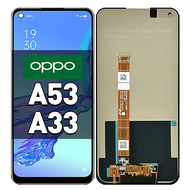 LCD OPPO A53 A33 Original asli Fullset Glass Touchscreen Digitizer ori COD