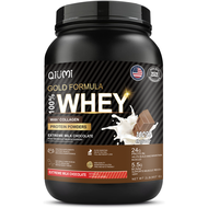 QiuMi Whey Protein Isolate with BCAA โปรตีน Isolate ส่งเสริมการเจริญเติบโตของกล้ามเนื้อ รสช็อกโกแลตน