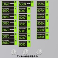Cadangan Jualan Panas Pelekat Kad Grafik Nvidia 4399T, Pelekat Label 4060 untuk Telefon Bimbit & Kom